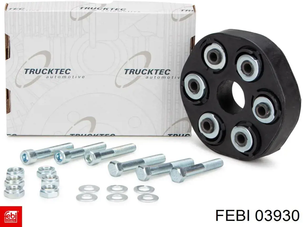 03930 Febi Муфта кардана еластична, перед./зад.