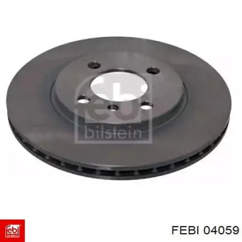 04059 Febi Гальмо дискове переднє