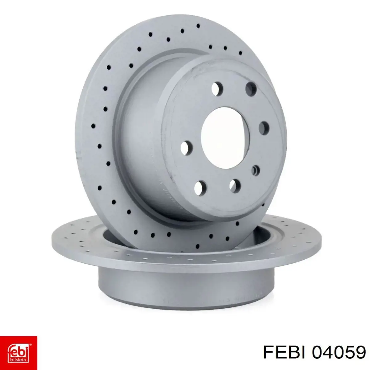 Диск гальмівний передній Febi 04059