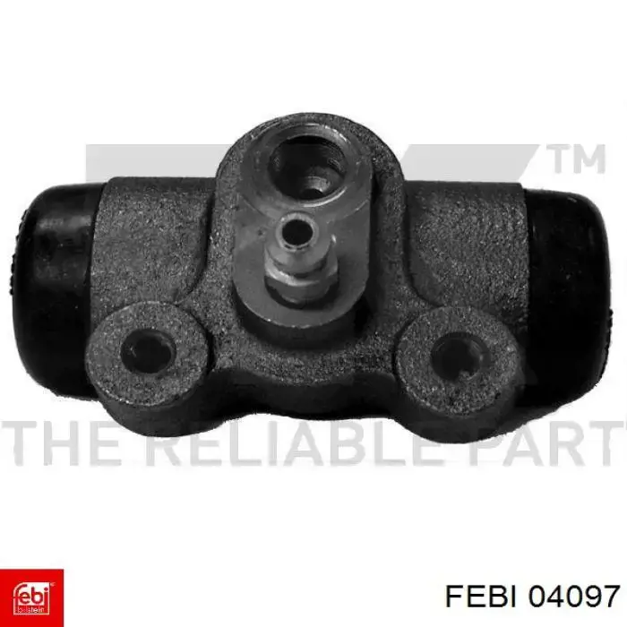 Циліндр гальмівний колісний/робітник, задній Febi 04097 ціна, від 7.41 USD