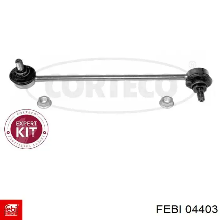 Втулка стабілізатора заднього 04403 Febi