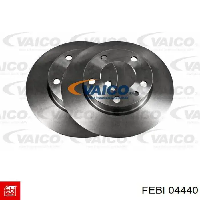 Диск переднього гальма Febi 04440 ціна, від 36.29 USD