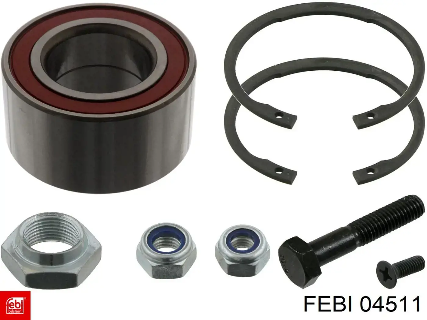 04511 Febi Болт/гайка кріплення