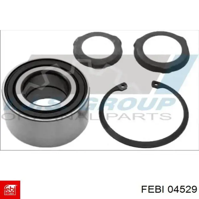 Купити 04529 Febi Підшипник задньої ступиці
