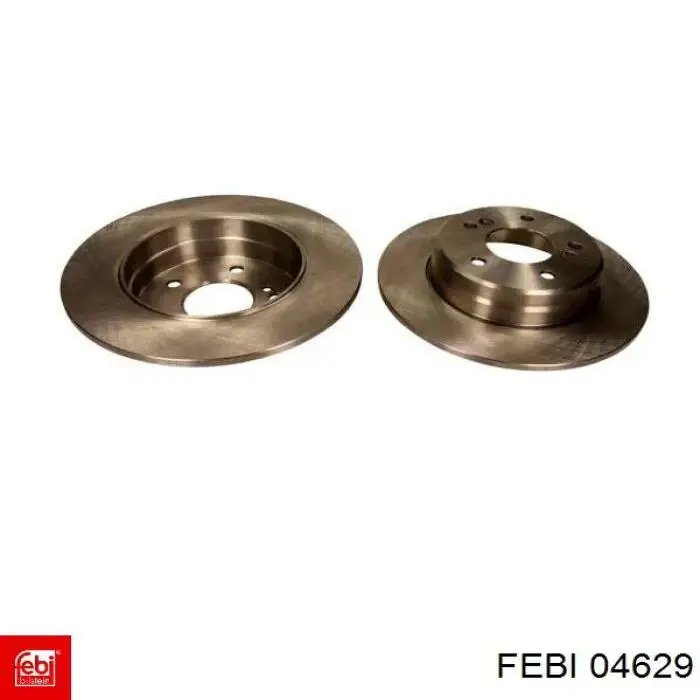 Купити 04629 Febi Диск заднього гальма
