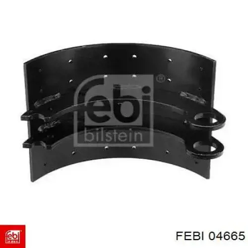 Колодки гальмові задні, барабанні Febi 04665 ціна, від 24.71 USD