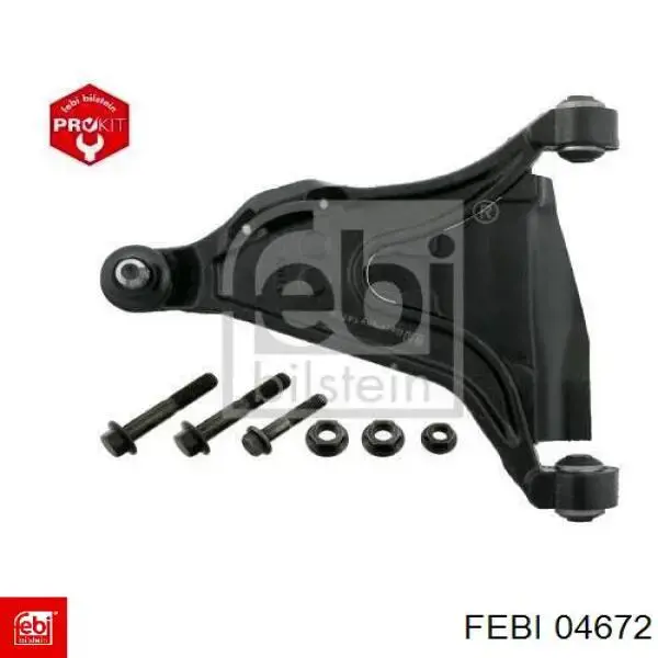Трос стоянкового гальма задній правий Febi 04672 ціна, від 9.96 USD