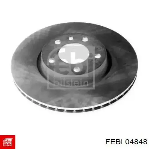 Диск гальмівний передній Febi 04848