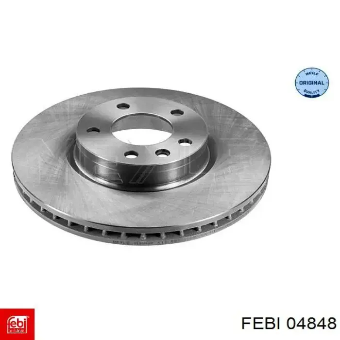 Диск переднього гальма Febi 04848 ціна, від 43.74 USD