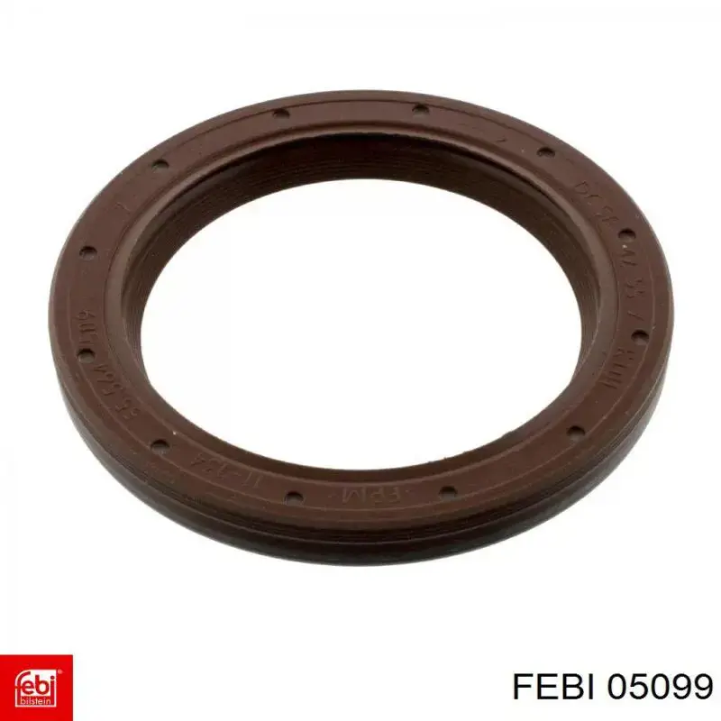 Сальник колінвала двигуна, задній Febi 05099 ціна, від 6.75 USD