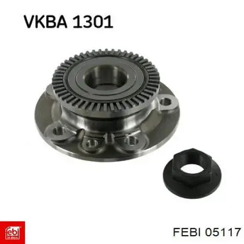 Передня маточина 05117 Febi