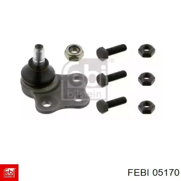 Кульова опора, нижня Febi 05170