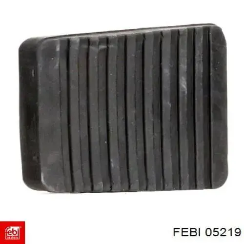 Накладка педалі гальма Febi 05219 ціна, від 1.04 USD