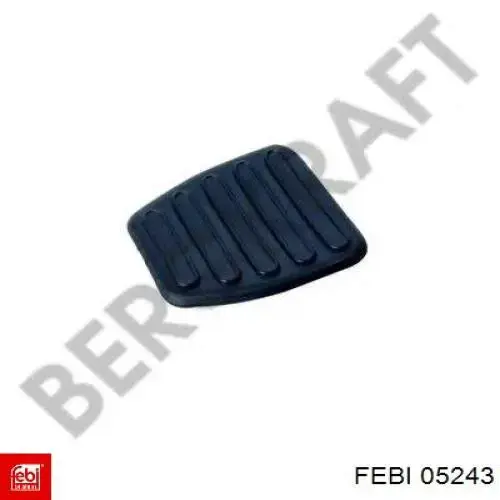 Накладка педалі зчеплення Febi 05243 ціна, від 1.80 USD
