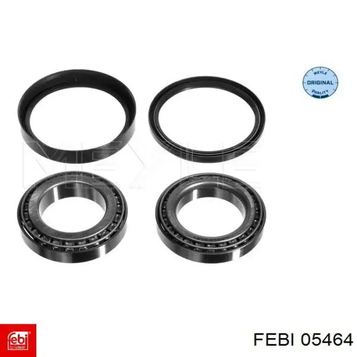 Купити 05464 Febi Підшипник ступиці передньої