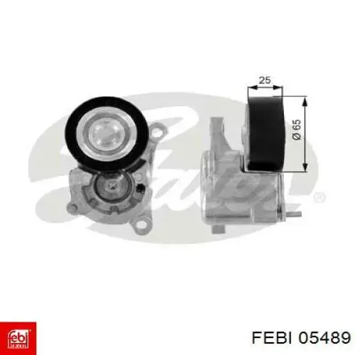 Купити 5489 Febi Ремкомплект ресори (TRUCK)