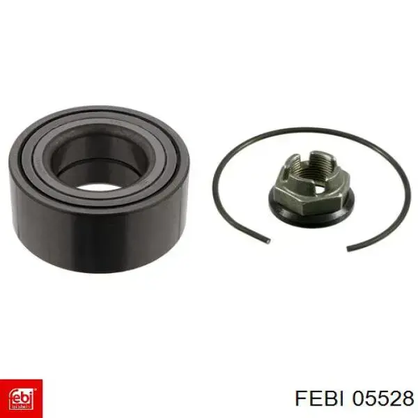 Купити 05528 Febi Підшипник ступиці передньої