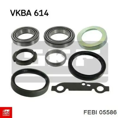 Підшипник ступиці 05586 Febi