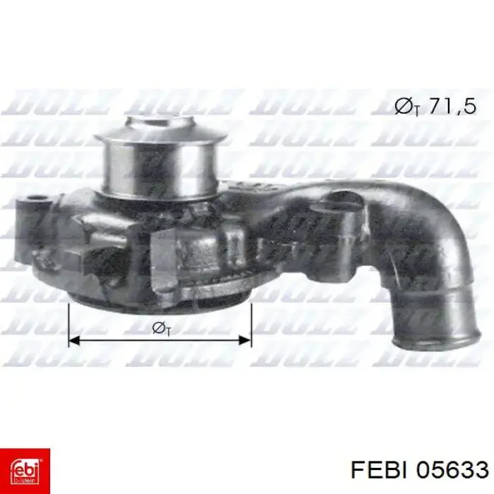 Водяний насос Febi 05633