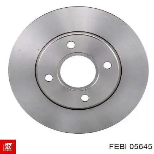 Диск гальмівний передній Febi 05645