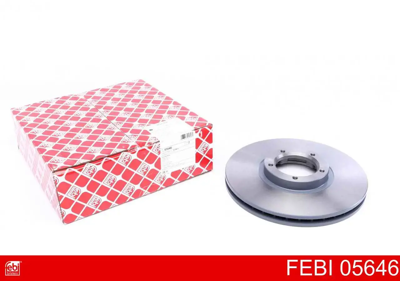 Диск переднього гальма Febi 05646 ціна, від 30.61 USD