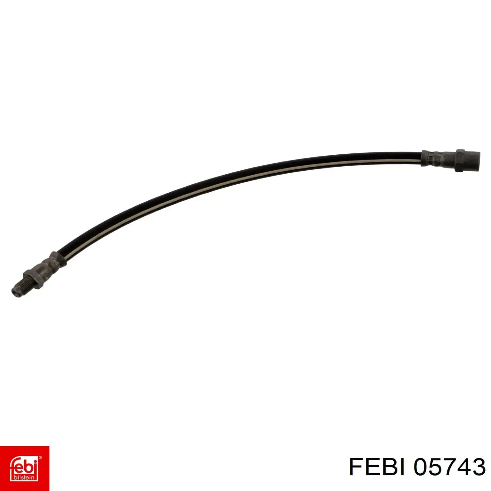 Шланг гальмівний передній Febi 05743 ціна, від 6.46 USD