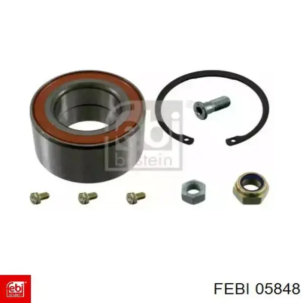 05848 Febi Підшипник маточини передньої