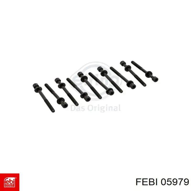 Болт головки блока циліндрів, ГБЦ Febi 05979 ціна, від 2.32 USD