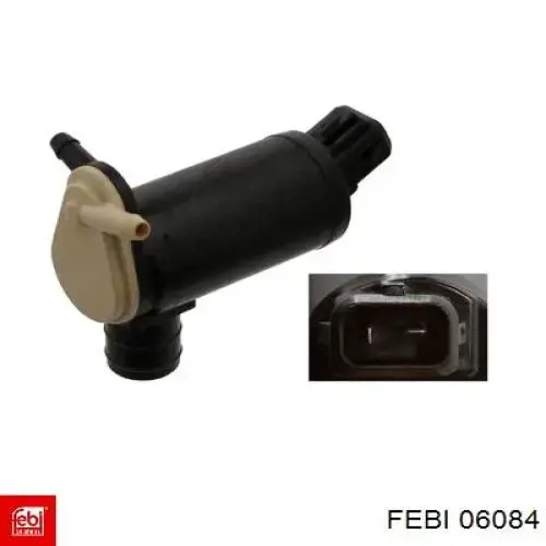 Двигун омивача скла передній/задній Febi 06084 ціна, від 5.17 USD