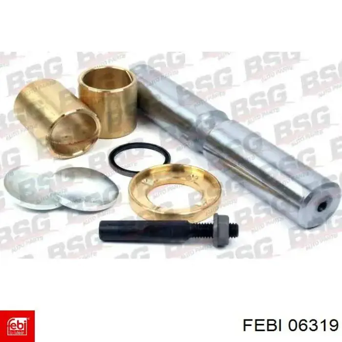 Ремкомплект шкворня поворотного кулака Febi 06319 ціна, від 44.77 USD