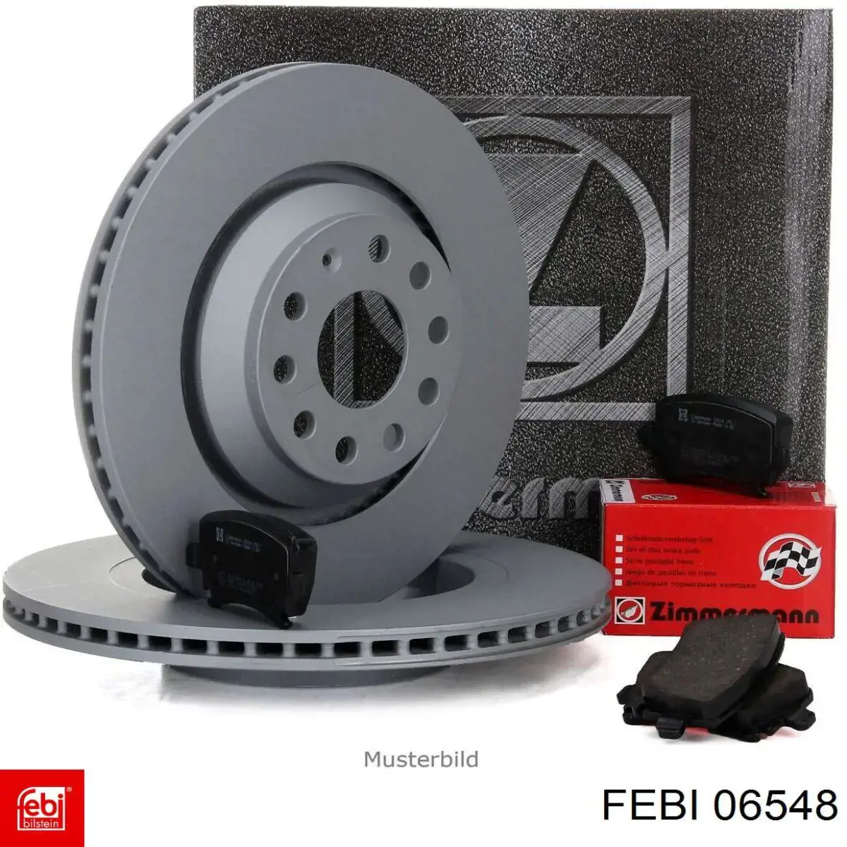 Диск переднього гальма Febi 06548 ціна, від 31.31 USD