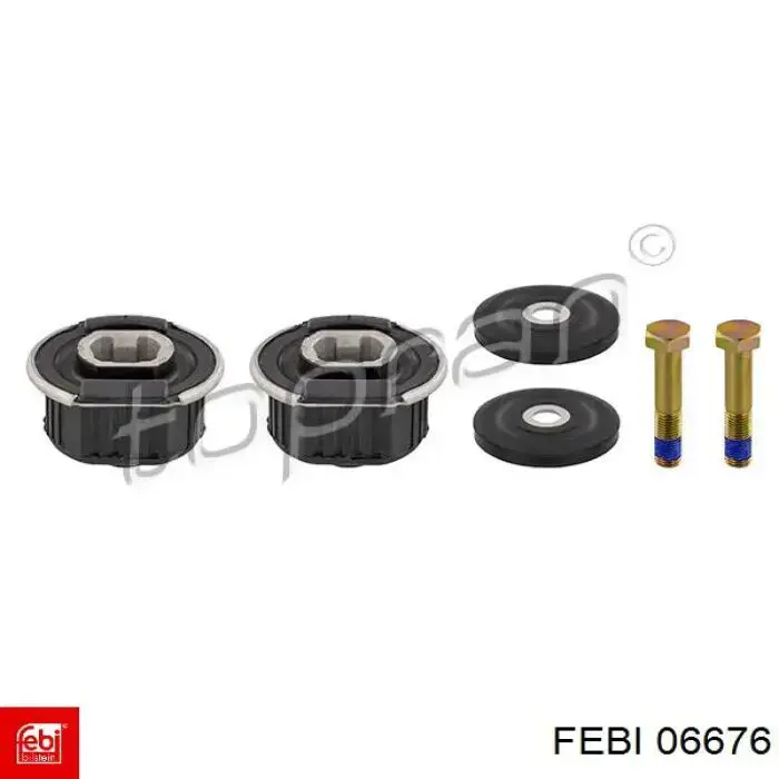 Сайлентблок задньої балки/підрамника Febi 06676 ціна, від 43.20 USD