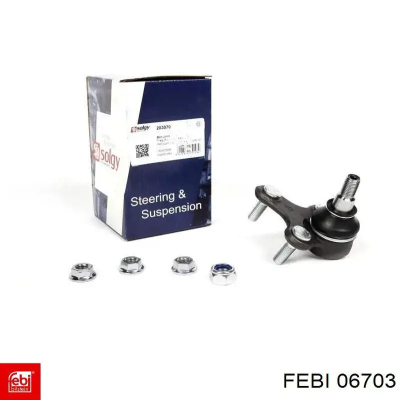 Ремкомплект заднього стабілізатора Febi 06703 ціна, від 5.33 USD