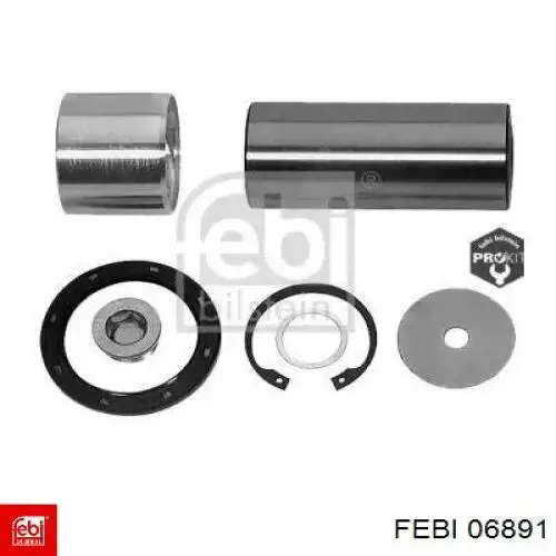 Ремкомплект шкворня поворотного кулака Febi 06891 ціна, від 55.65 USD