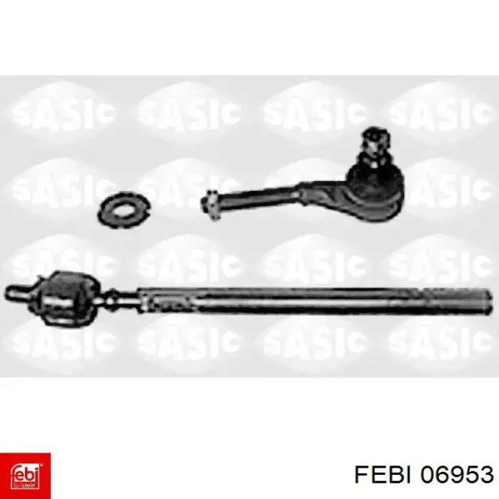 Купити 06953 Febi Тяга рульова в зборі, ліва