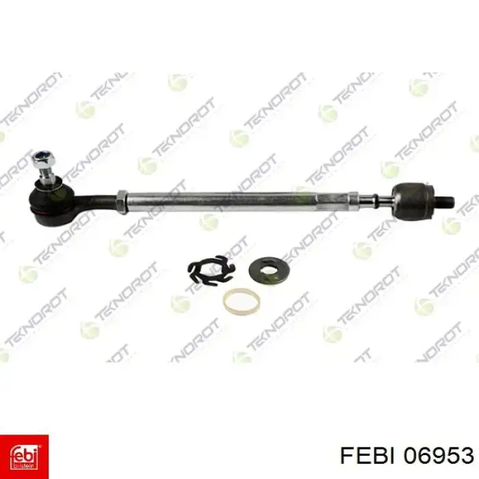Тяга рульова в зборі, ліва Febi 06953 ціна, від 20.39 USD