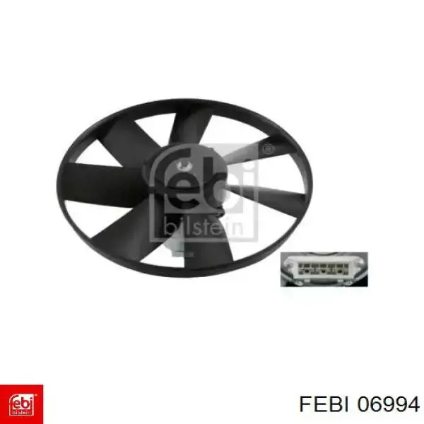 Купити 06994 Febi Вентилятор/крильчатка радіатора охолодження