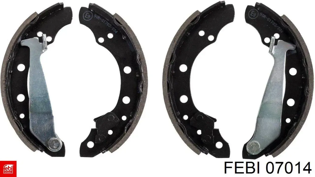 Колодки гальмові задні, барабанні Febi 07014 ціна, від 18.94 USD