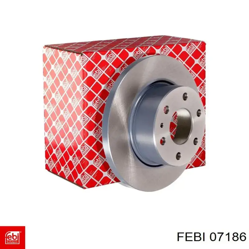 Подушка двигуна передня 07186 Febi