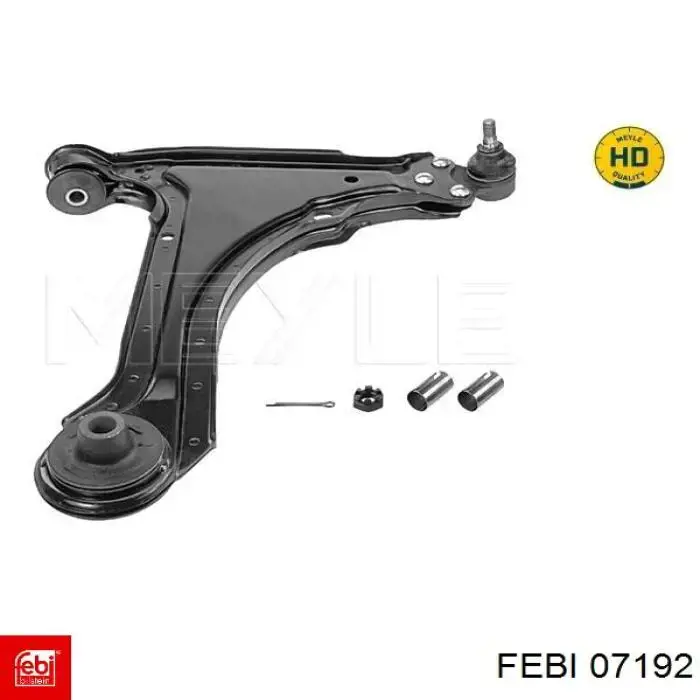 Важіль передньої підвіски нижній, правий Febi 07192 ціна, від 43.30 USD