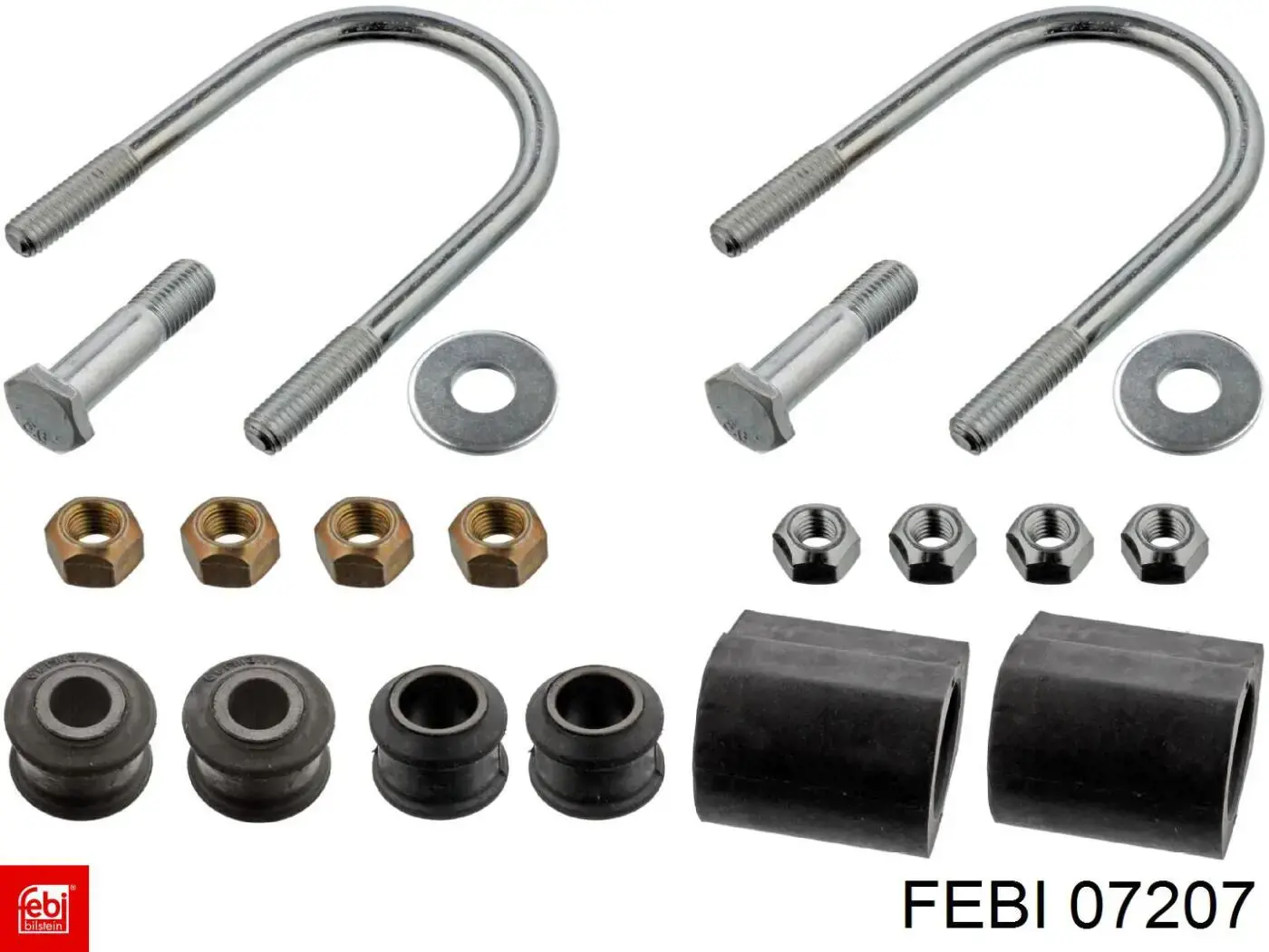 Ремкомплект переднього стабілізатора Febi 07207 ціна, від 25.40 USD