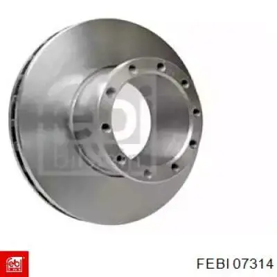 Диск гальмівний передній Febi 7314