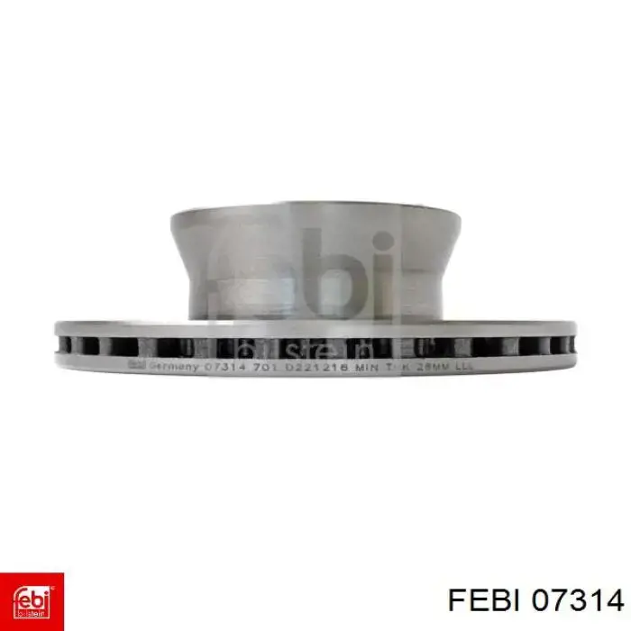 Гальмівні диски передні 7314 Febi