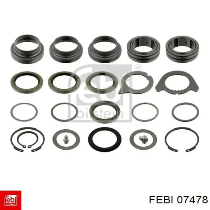 Ремкомплект гальмівного вала (тріскачки) Febi 07478 ціна, від 23.79 USD