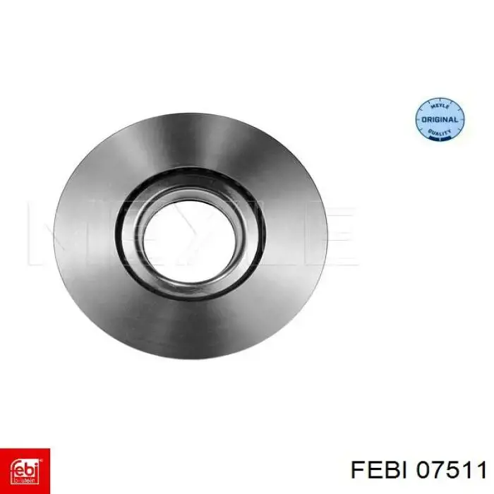 07511 Febi диск гальмівний передній