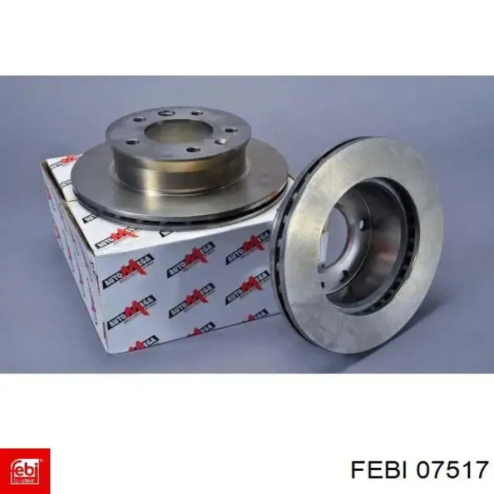 Гальмівні диски передні 07517 Febi