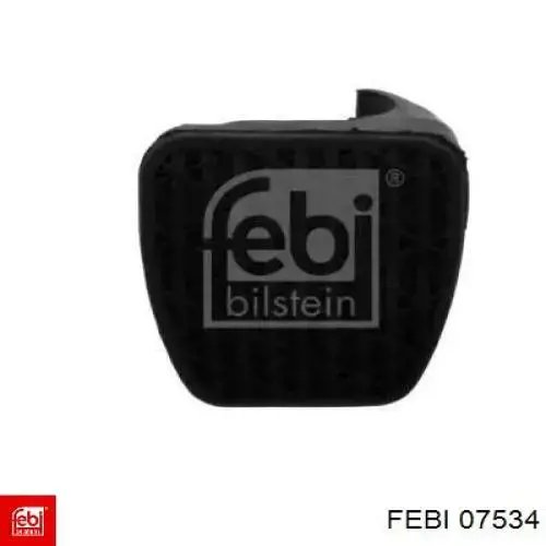 Накладка педалі гальма Febi 07534