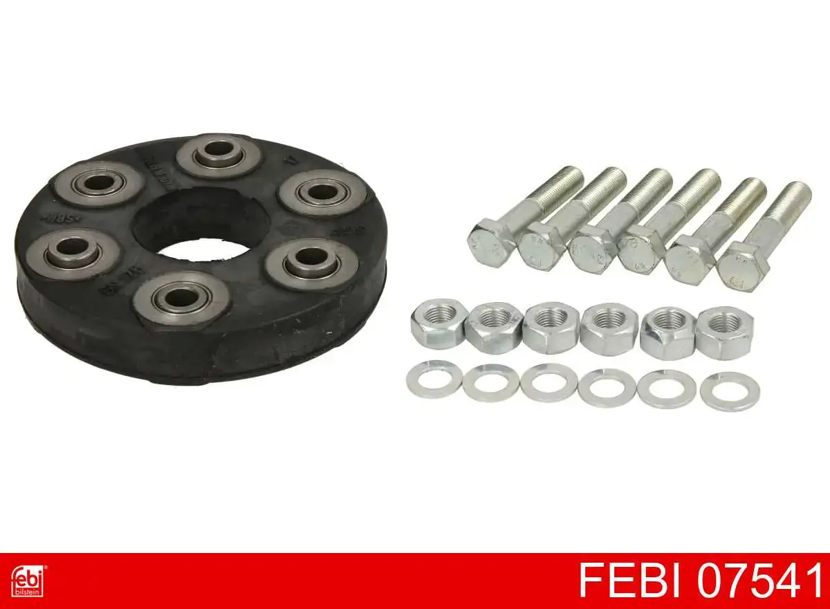 Купити 07541 Febi Муфта кардана еластична, перед./зад.
