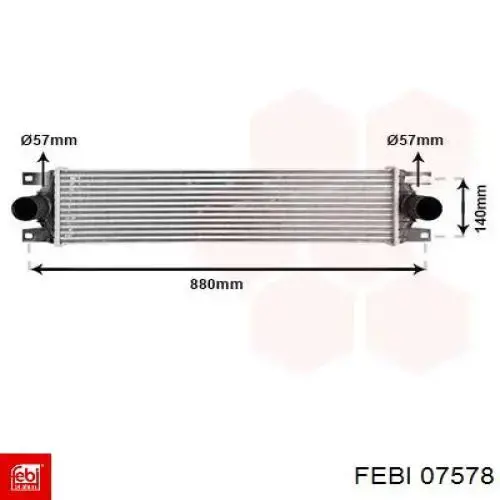 Права подушка двигуна Febi 07578 ціна, від 6.51 USD