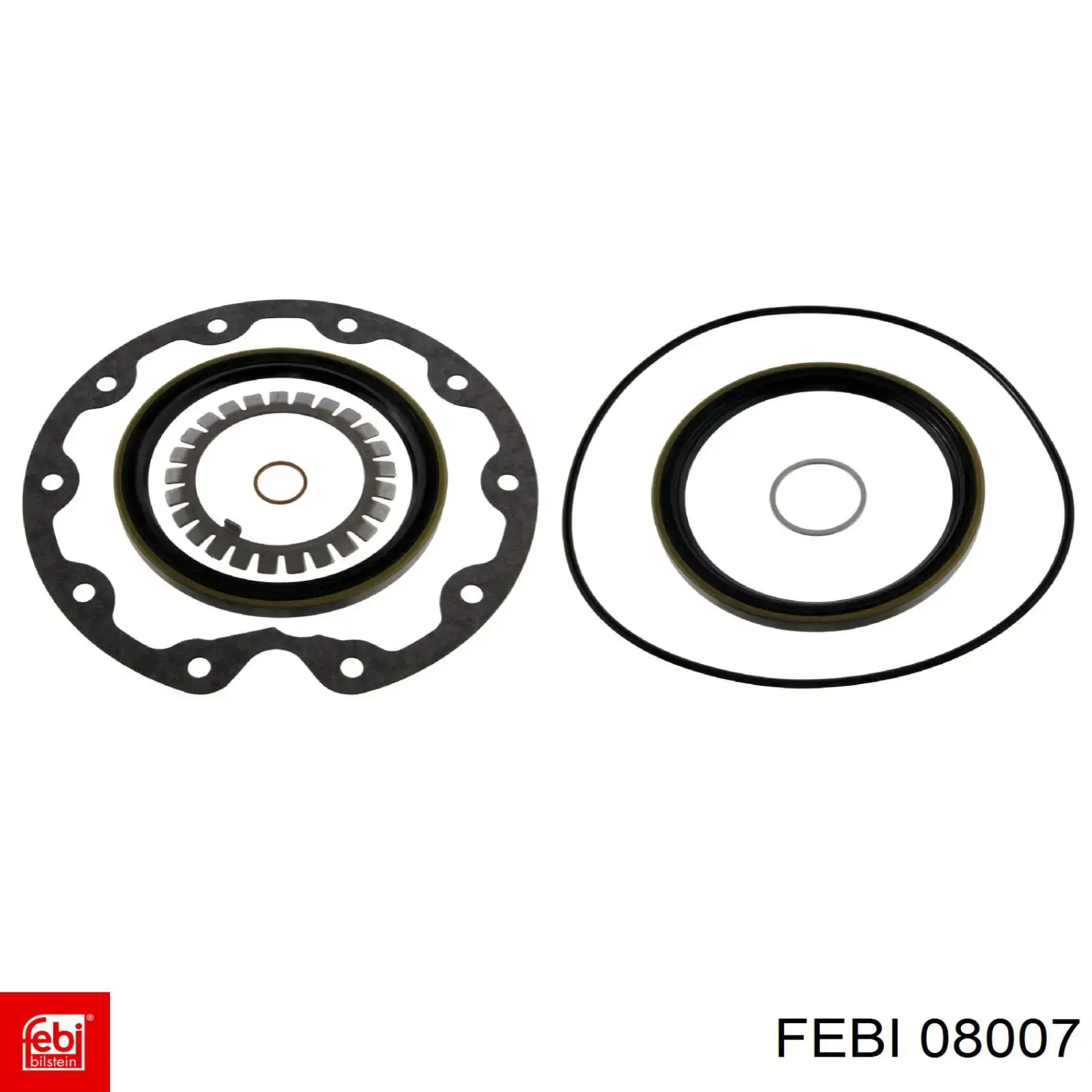 Сальник задньої маточини, зовнішній Febi 08007 ціна, від 6.11 USD